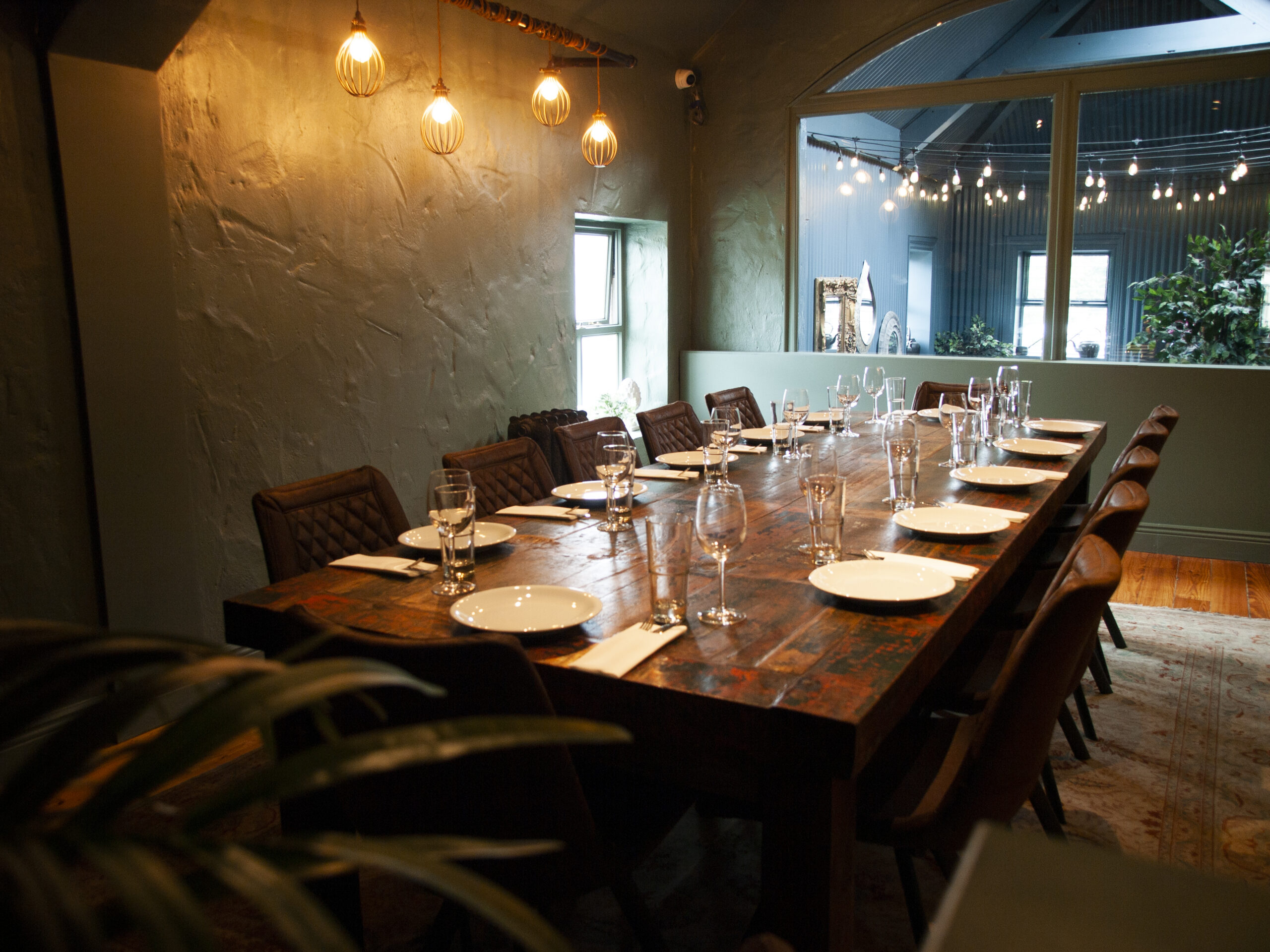 Private dining room at Slevin's Bar Dunboyne